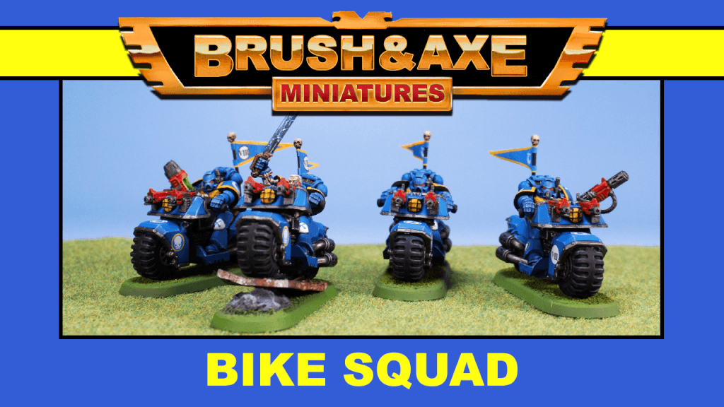 Oldhammer eBay Rescue: A Space Marine Bike Squad from 1996